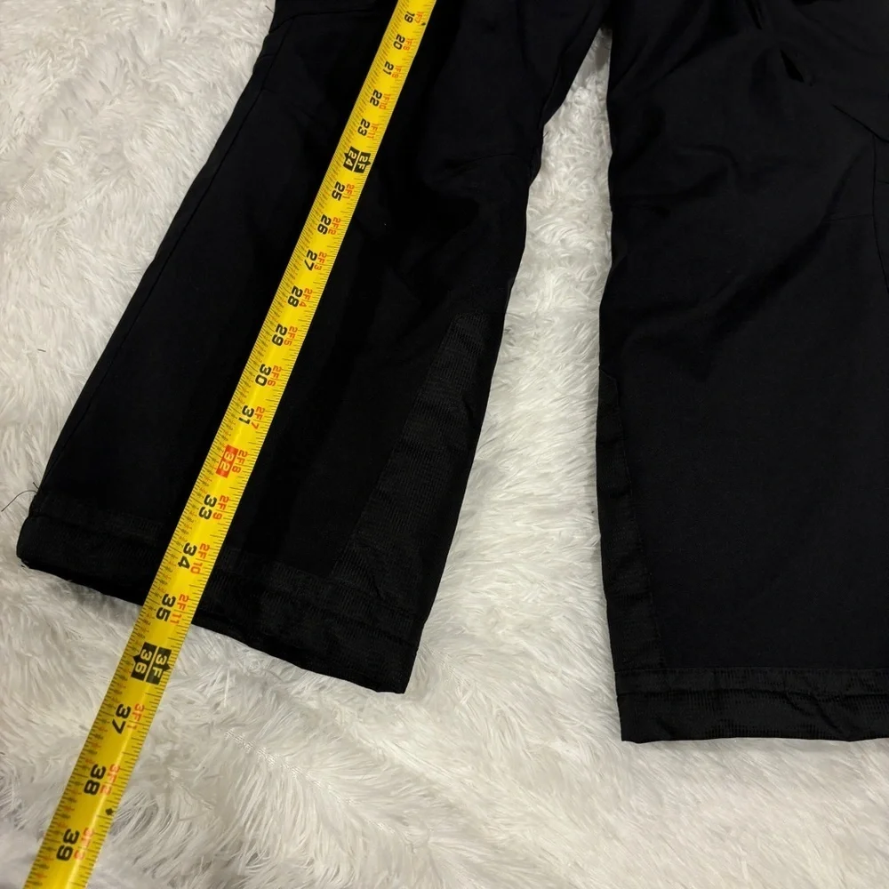GERRY Performance Black Snow Bib Pants Removable Suspenders Youth Size M 10/12